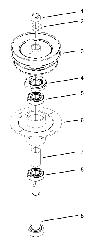Spindle Assembly No. 106-0784