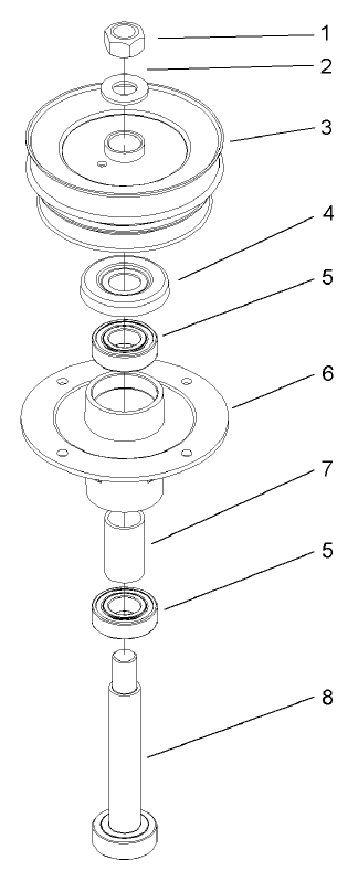 Spindle Assembly No. 106-0784