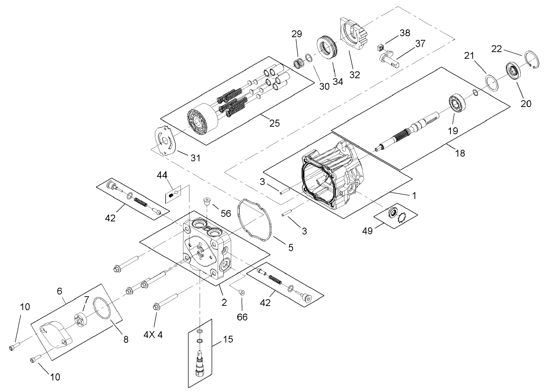 Hydraulic Pump Assembly No. 106-5490