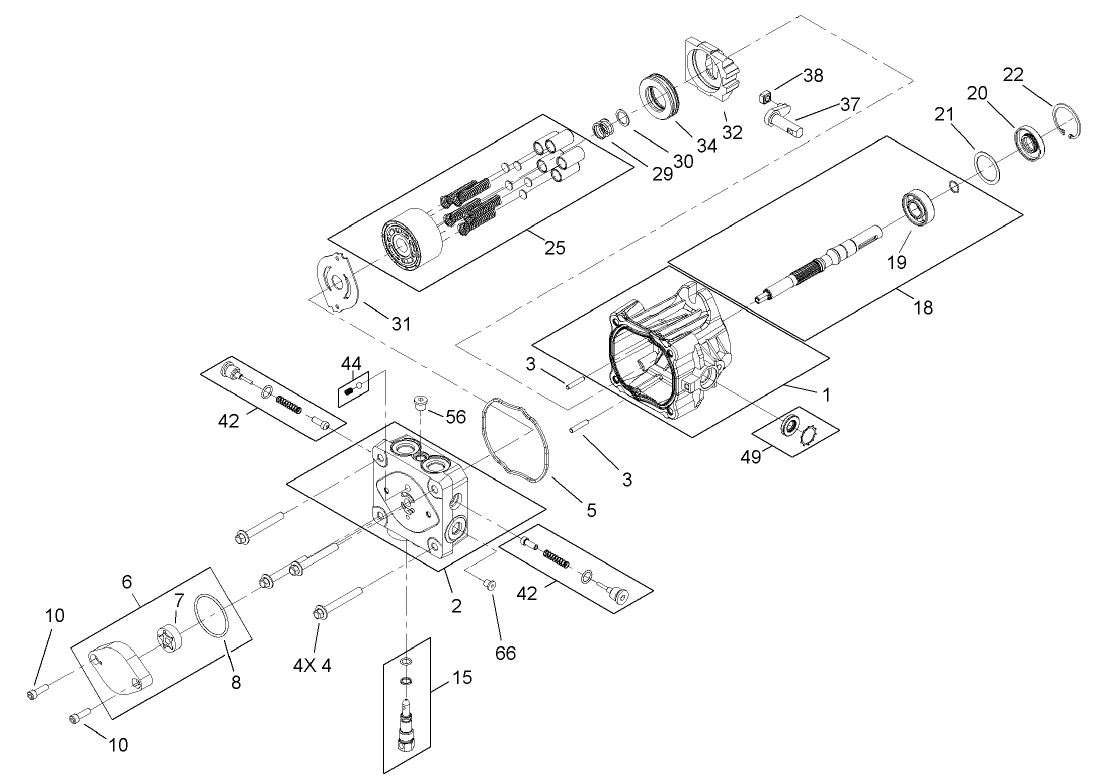 Hydraulic Pump Assembly No. 106-5489