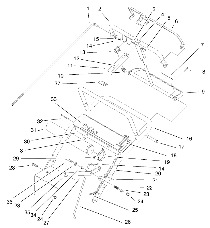 Upper Handle Assembly