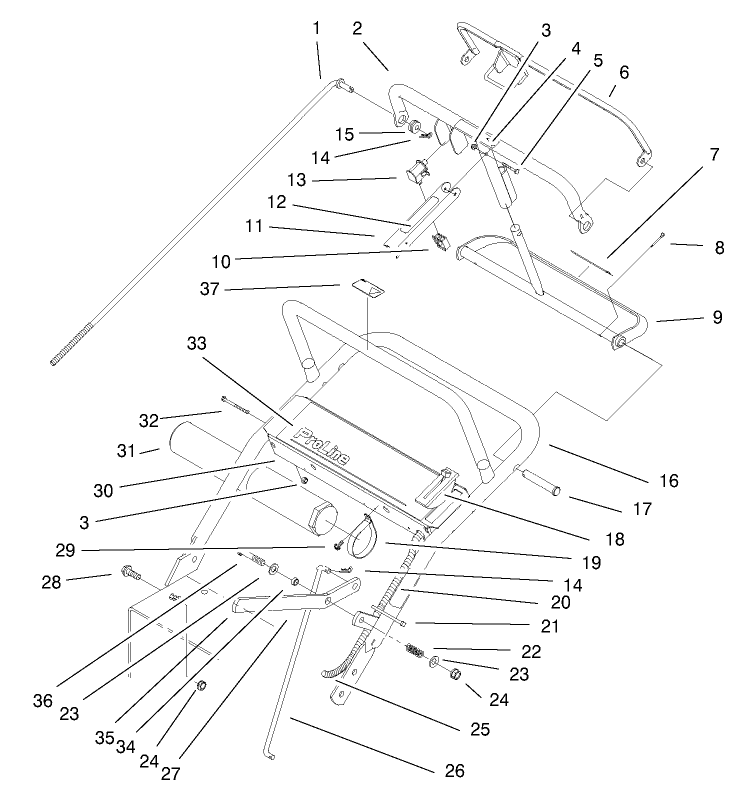 Upper Handle Assembly