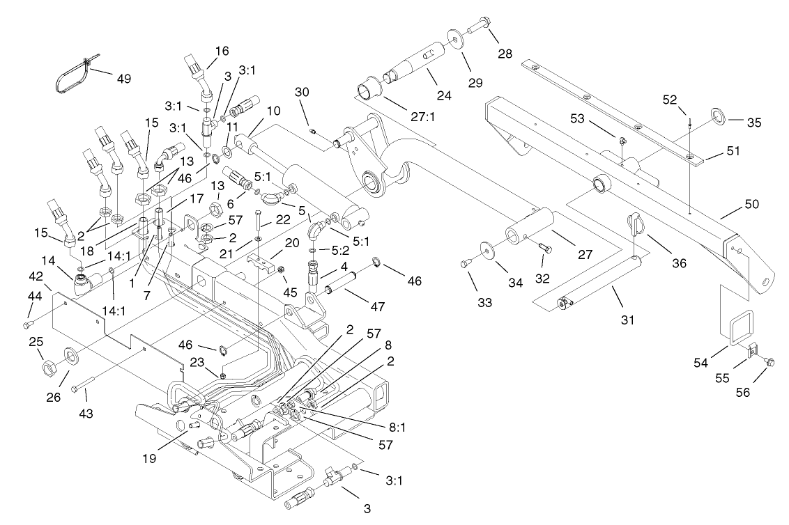 Rear Liftarm Assembly