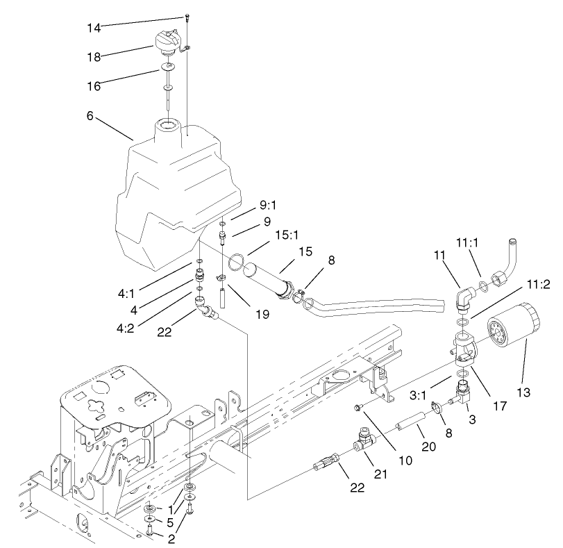 Hydraulic Tank Assembly