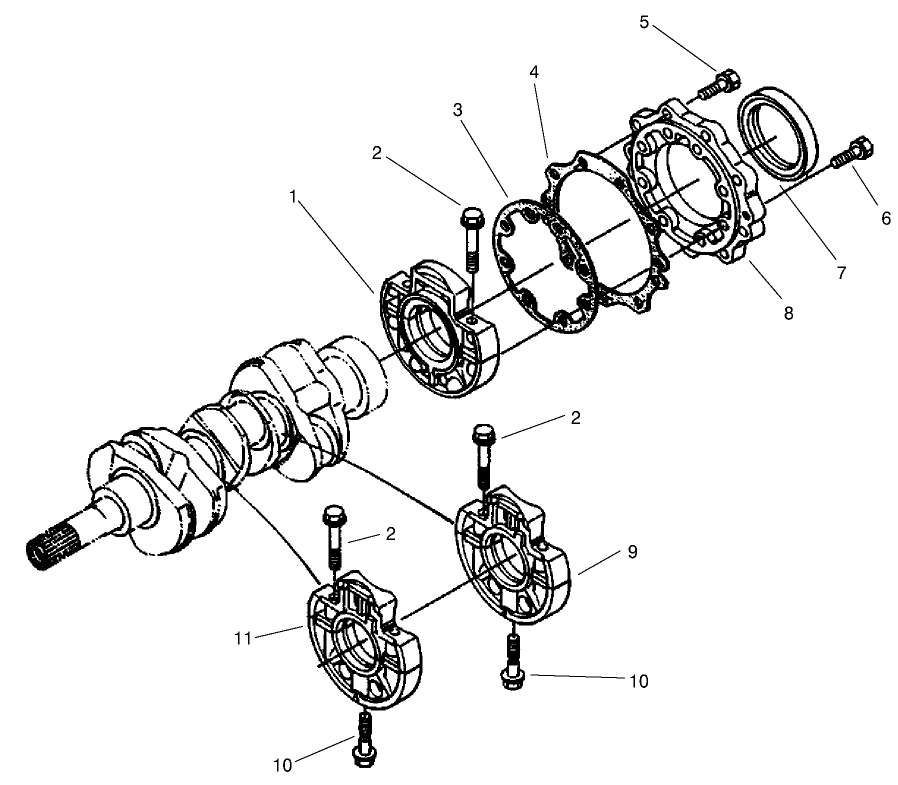 Main Bearing Case Assembly