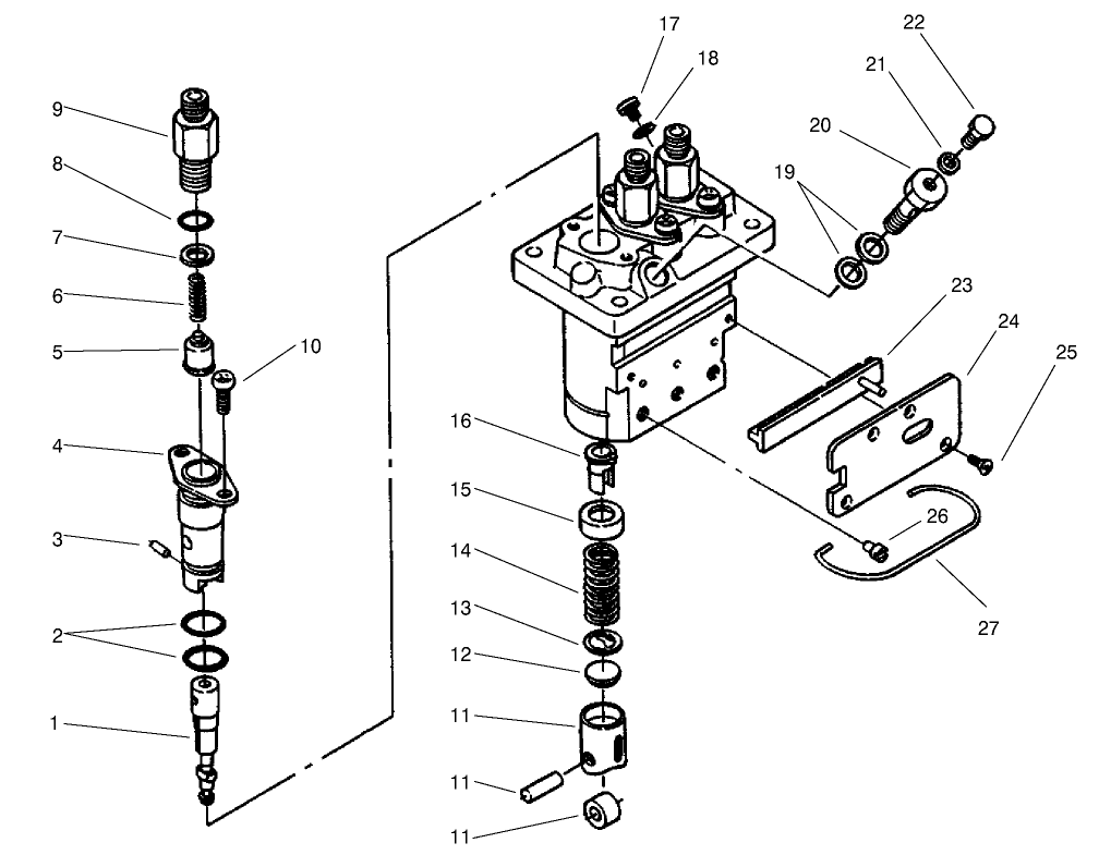 Injection Pump Assembly No. 98-9643