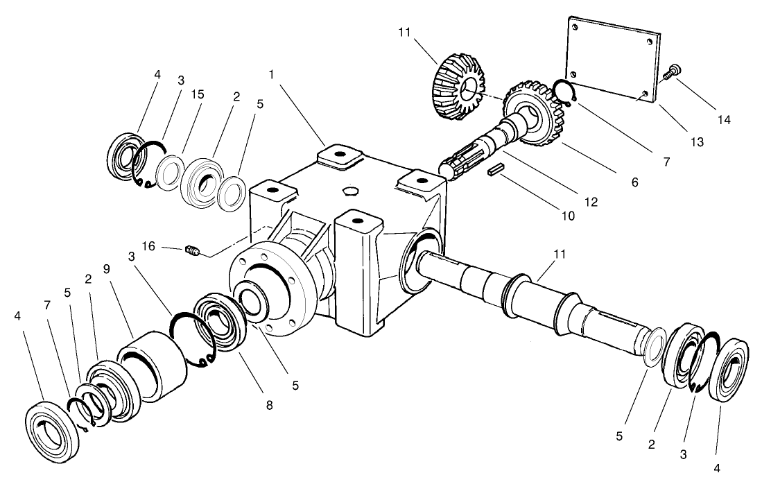 Gear Box Assembly No. 100-5381