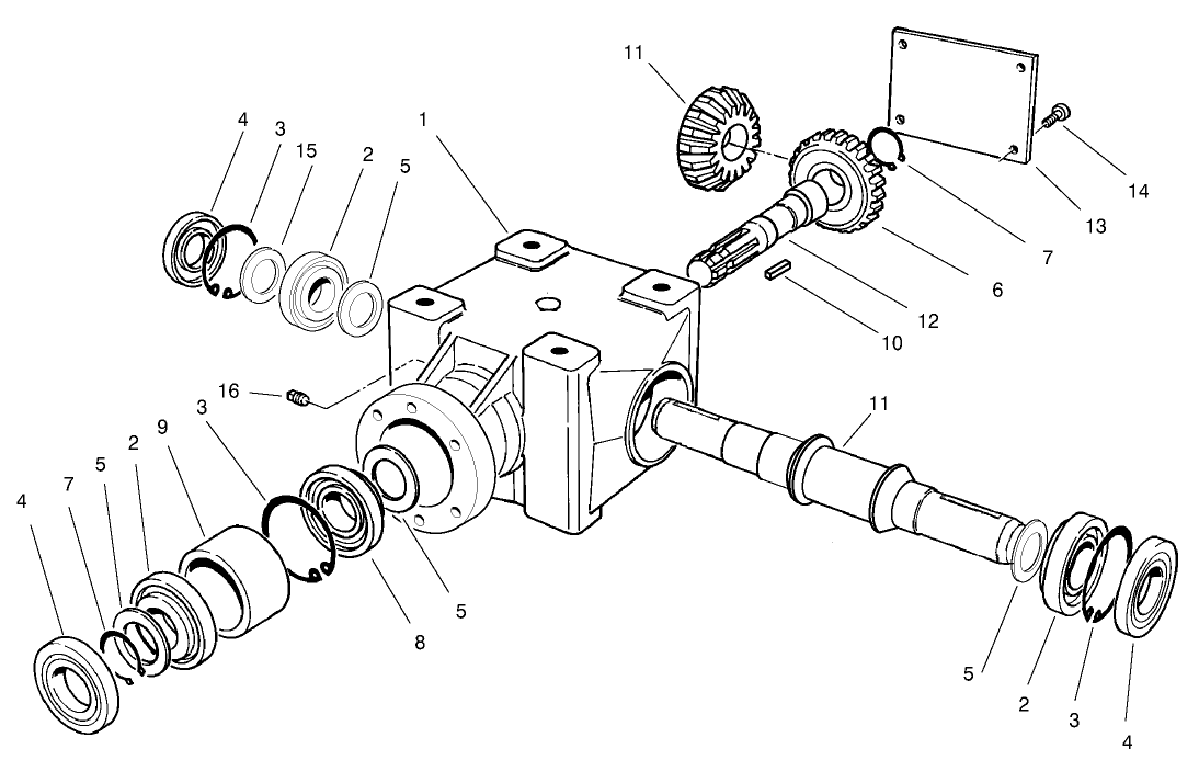 Gear Box Assembly No. 100-5381