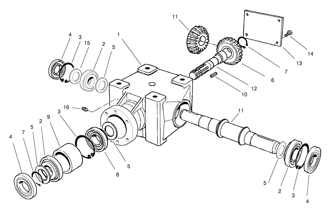 Gear Box Assembly No. 100-5381
