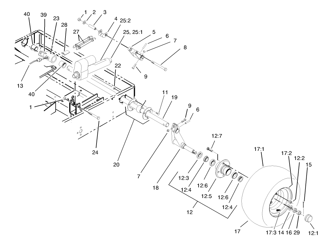 Rear Axle Assembly