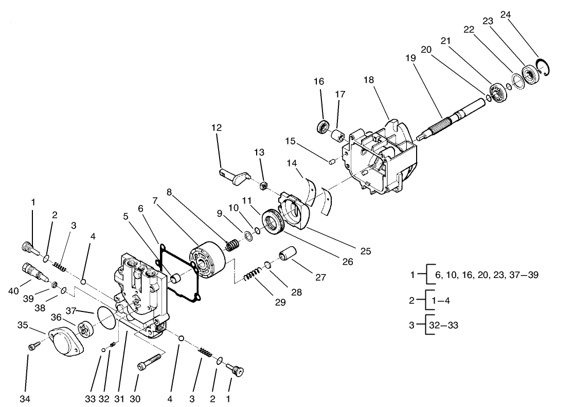 Hydraulic Pump Assembly No. 80-5450