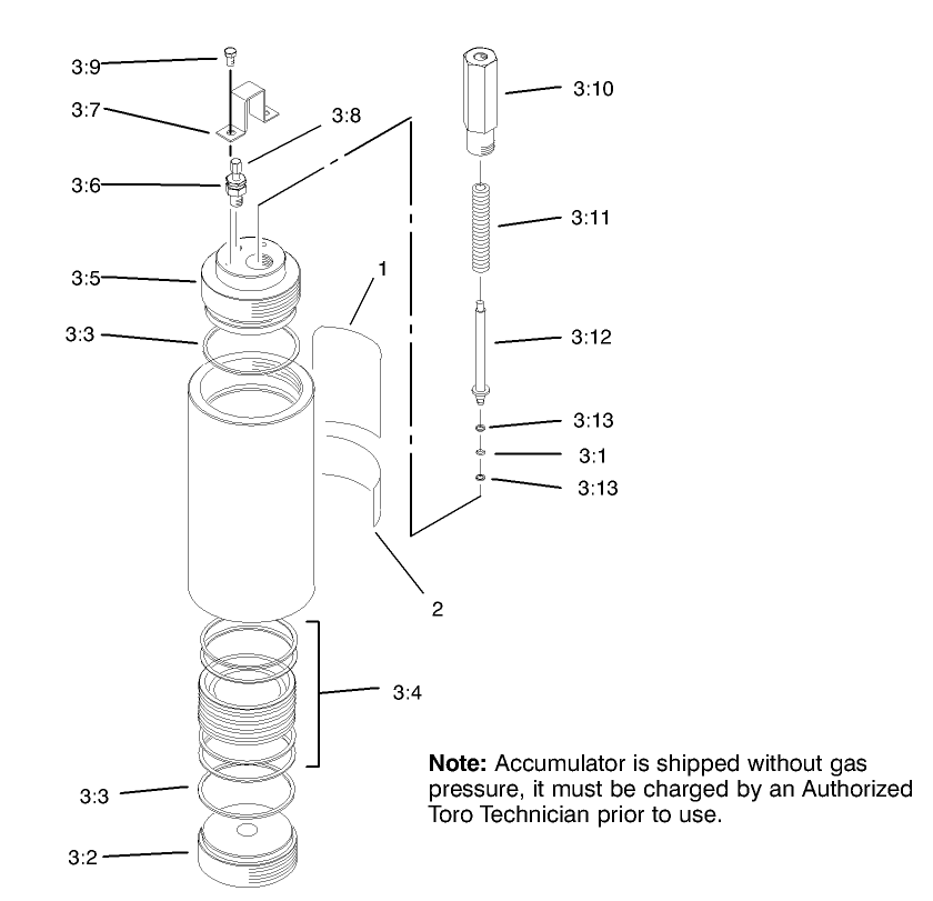 Accumulator Assembly No. 93-1667