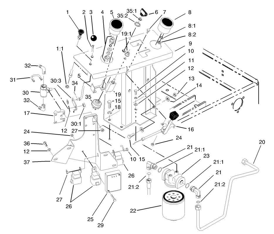 Control Panel Assembly