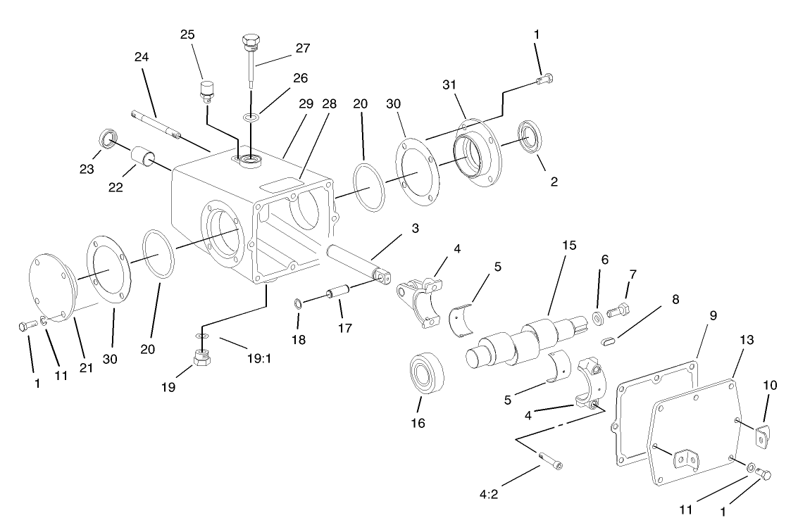 Water Pump Crankcase Assembly No. 86-8900