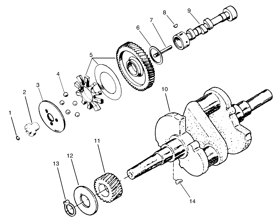 Camshaft and Crankshaft Assembly
