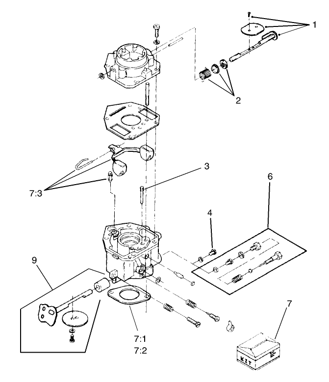 Carburetor Assembly 93-1676
