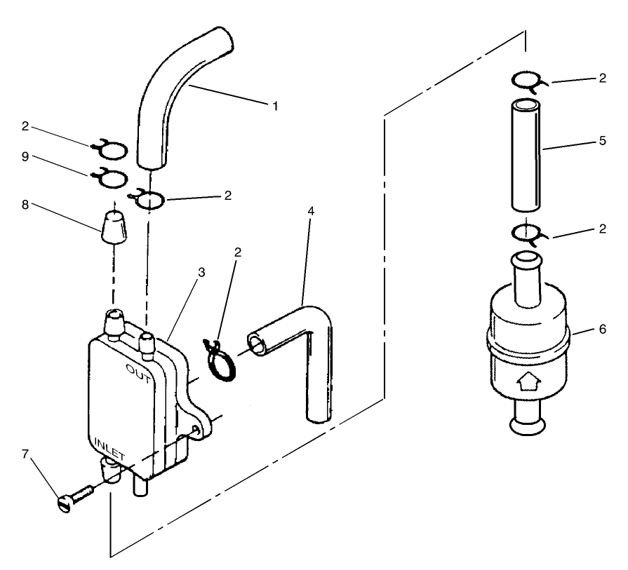 Fuel Pump and Filter Assembly