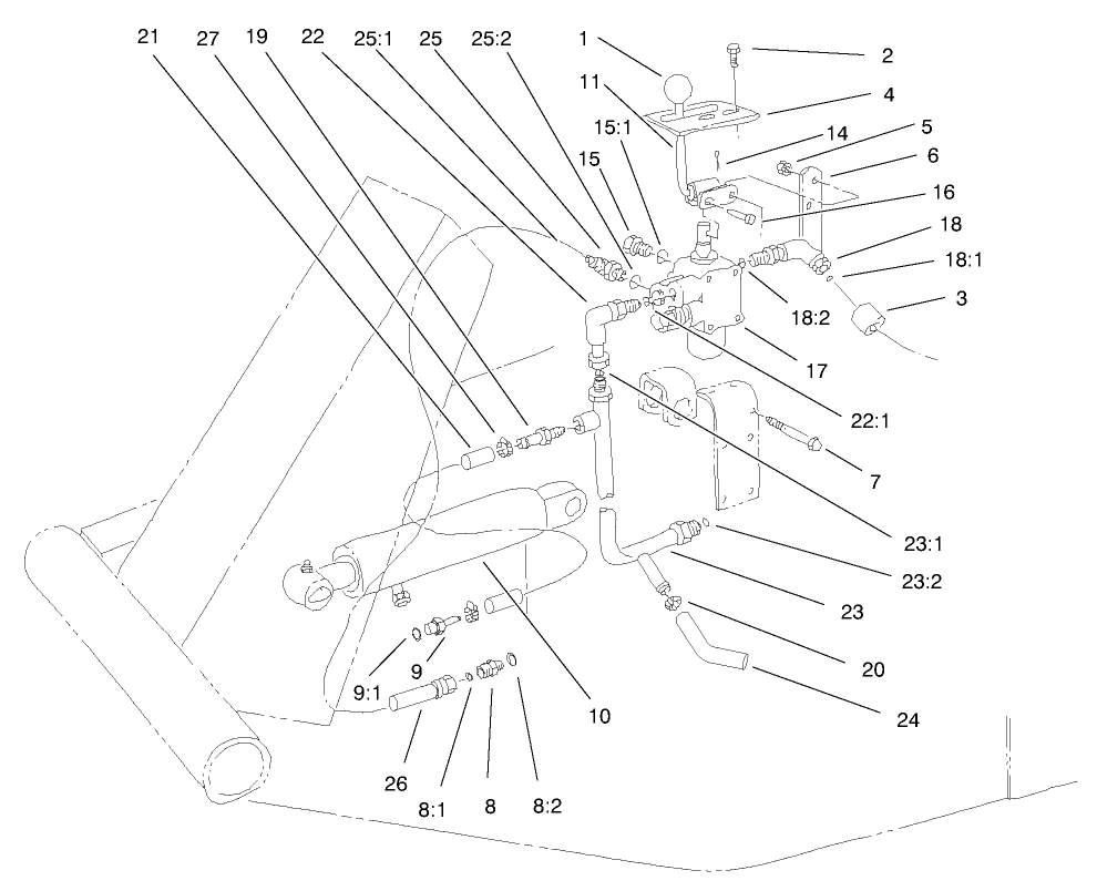 Valve and Cylinder Assembly