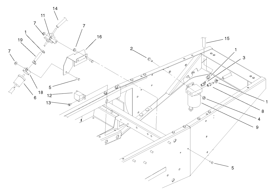 Water and Fuel Filter Assembly
