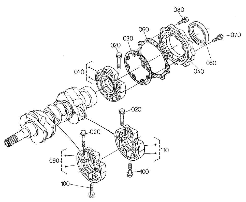 Main Bearing Case Assembly