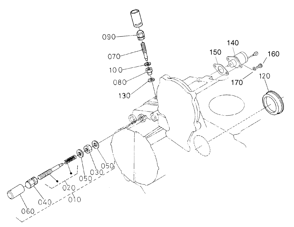 Idle Apparatus and Stop Solenoid Assembly