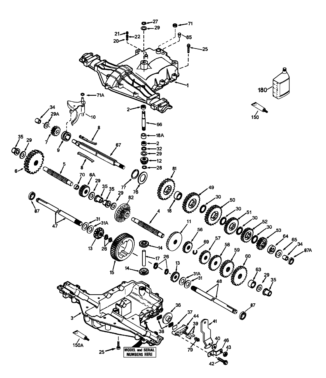 Peerless Transaxle Model MST 205-509
