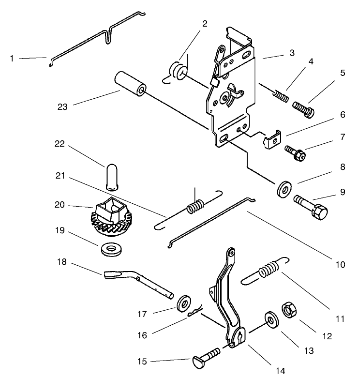 Control Equipment Assembly Kawasaki Model FB460V-LS08