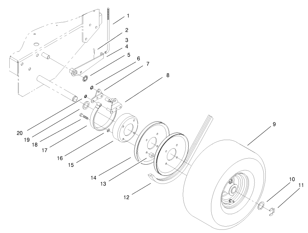 Wheel and Brake Assembly