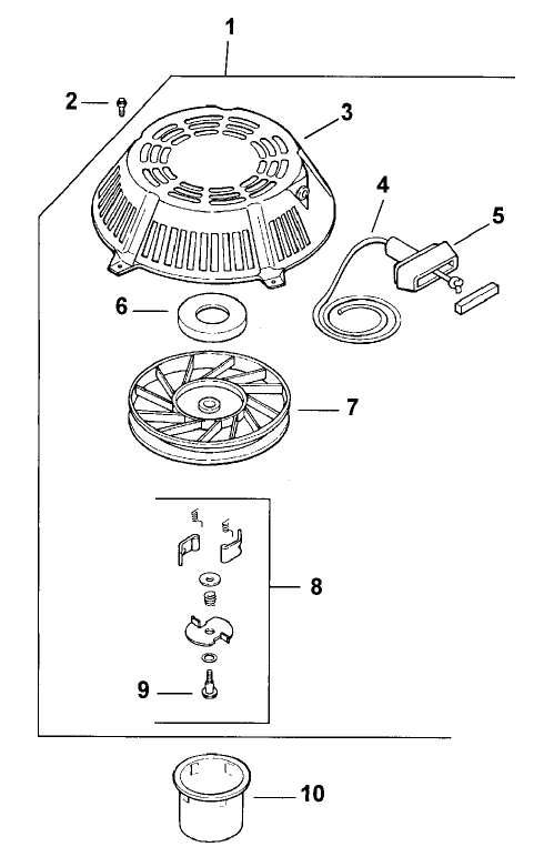 Starter Assembly Kohler CV15T-PS-41560