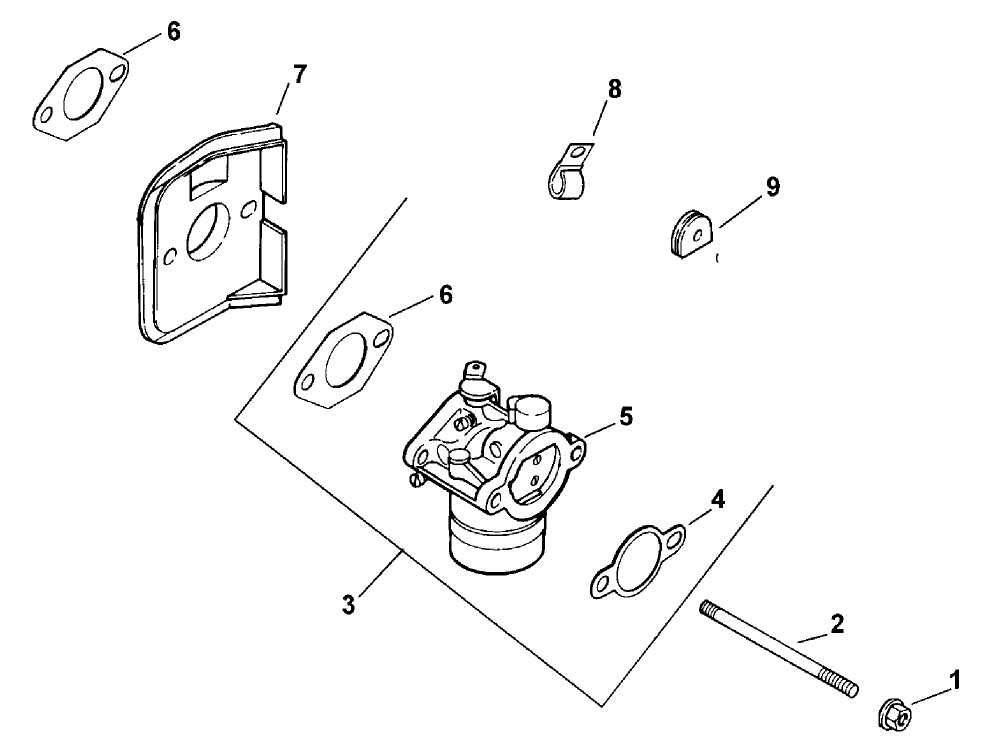 Fuel System Assembly Kohler Model CV15T-41561