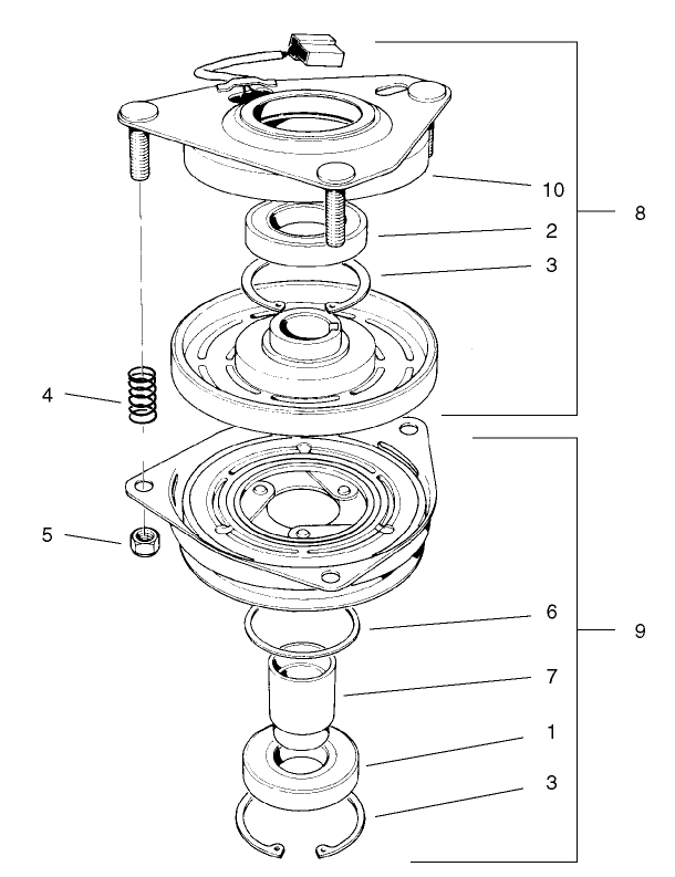 Clutch/Brake Assembly No. 54-3200