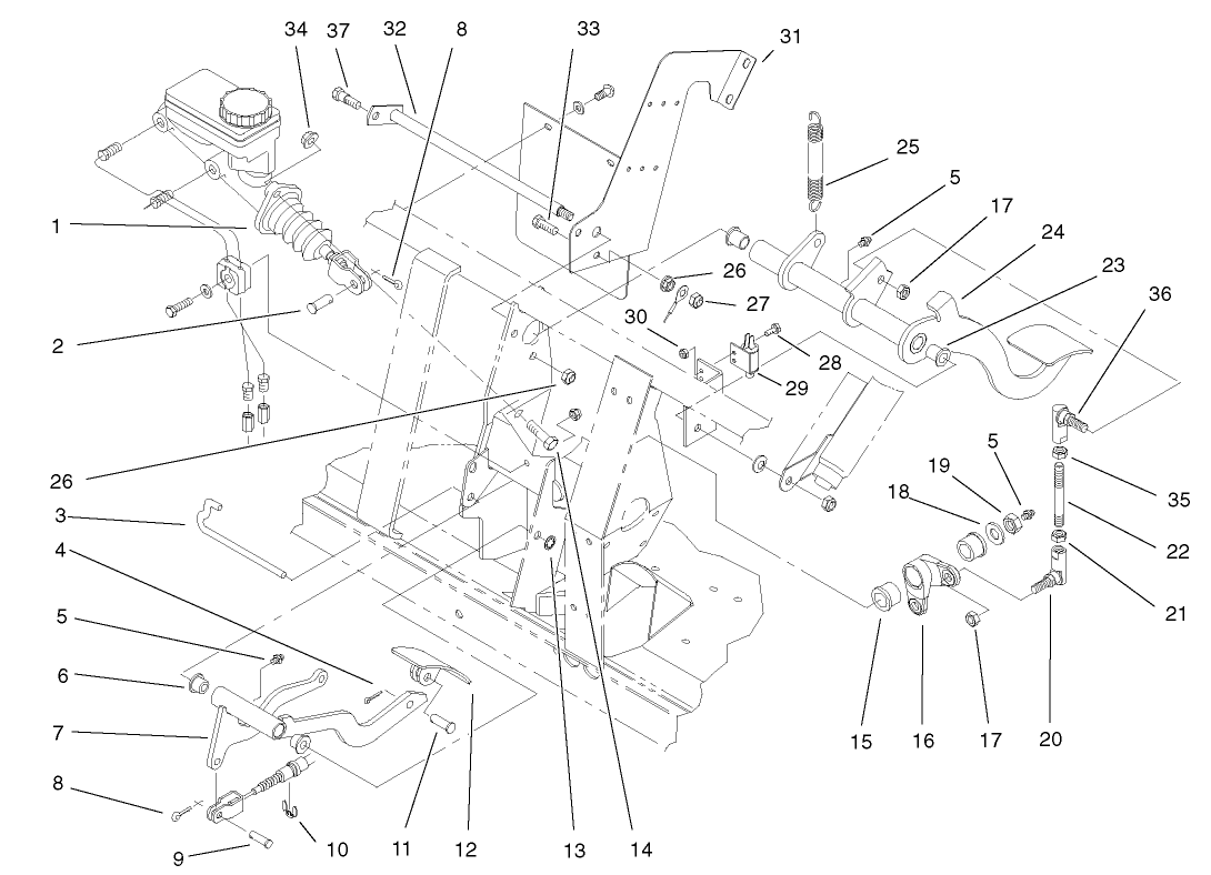 Brake and Accelerator Assembly