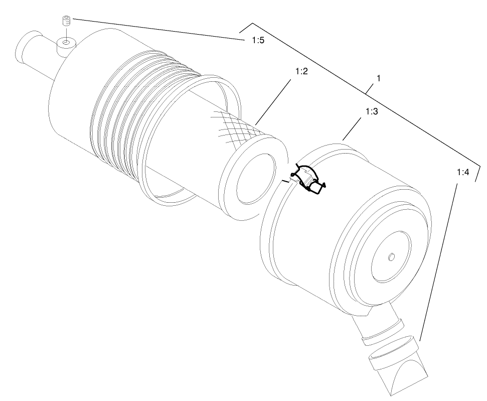 Air Cleaner Assembly No. 105-7968