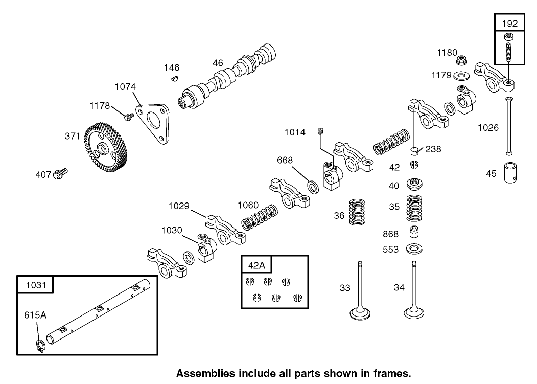 Cam Shaft Assembly
