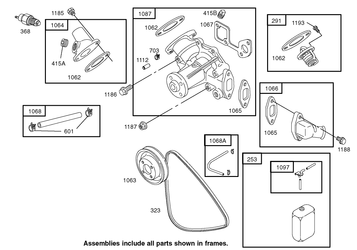 Water Pump Assembly