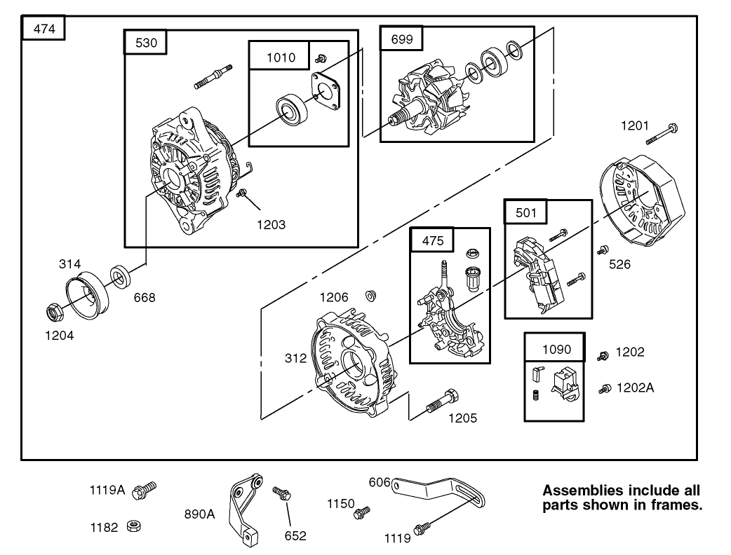 Alternator Assembly