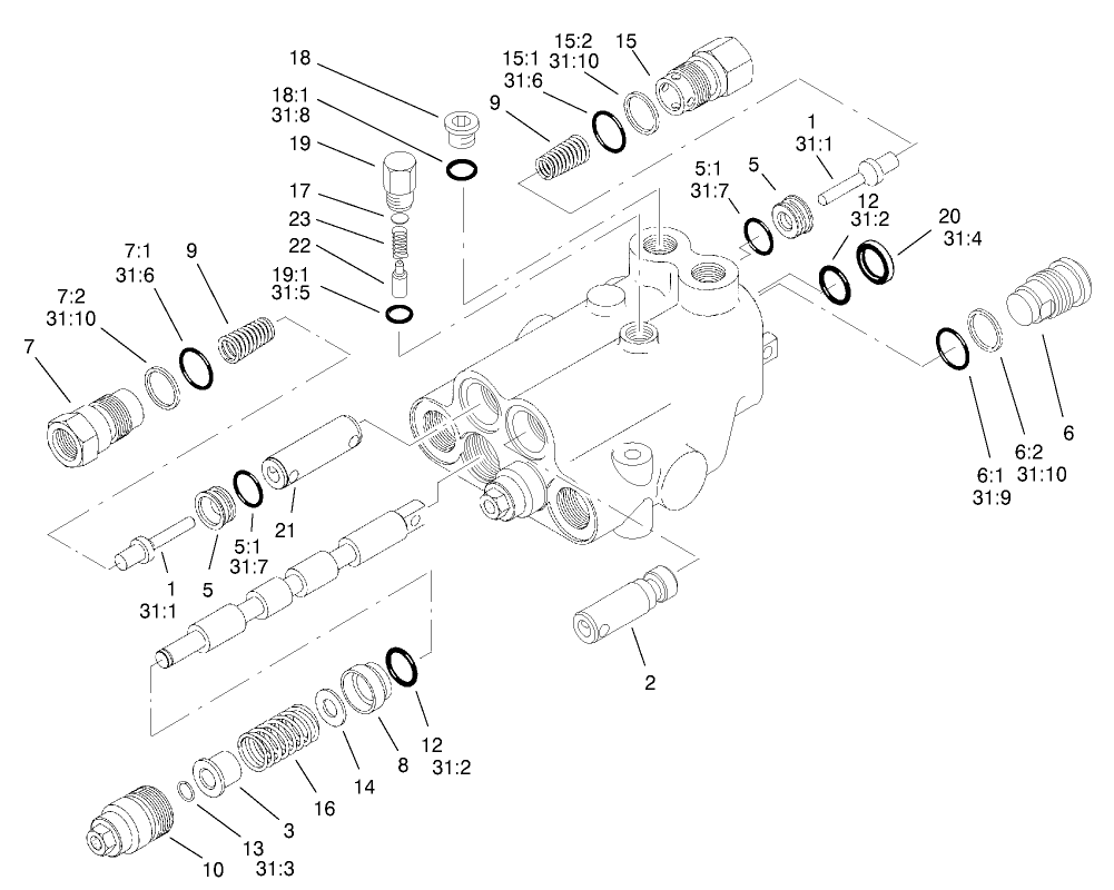 Control Valve Assembly No. 95-8581