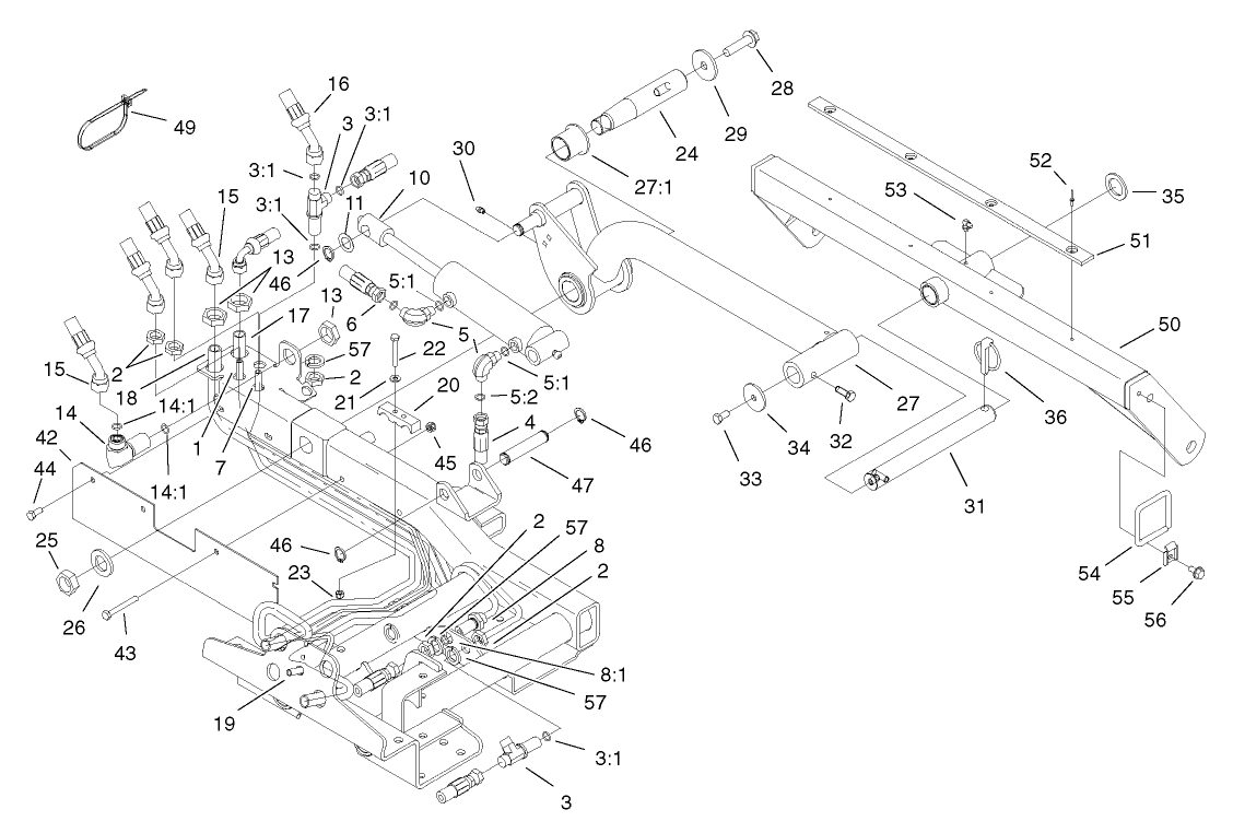 Rear Liftarm Assembly
