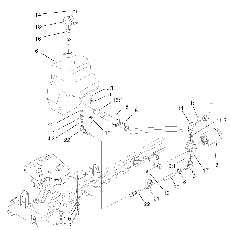 Hydraulic Tank Assembly