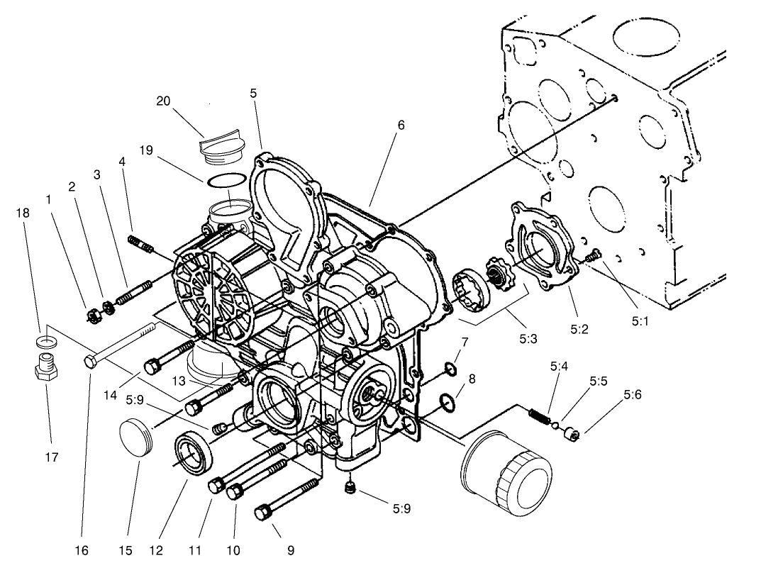 Grease and Oil Filter Assembly
