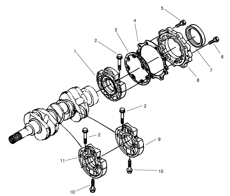 Main Bearing Case Assembly