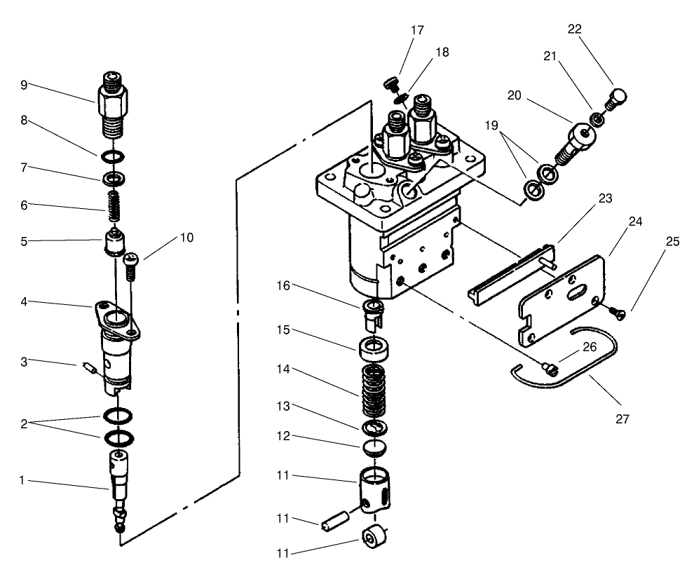 Injection Pump Assembly No. 98-9643