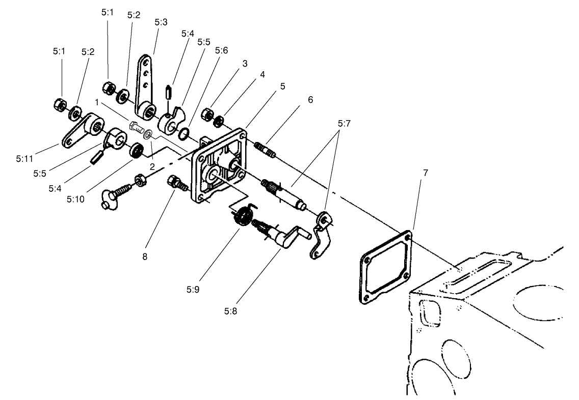 Speed Control Plate Assembly
