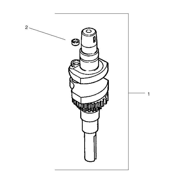 Crankshaft Assembly  Kohler CV 490S-27503