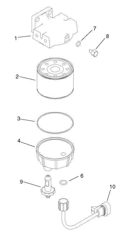 Fuel Filter Assembly No. 104-5218