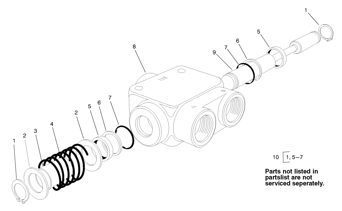 Reel Shut-Off Valve Assembly No. 58-5460
