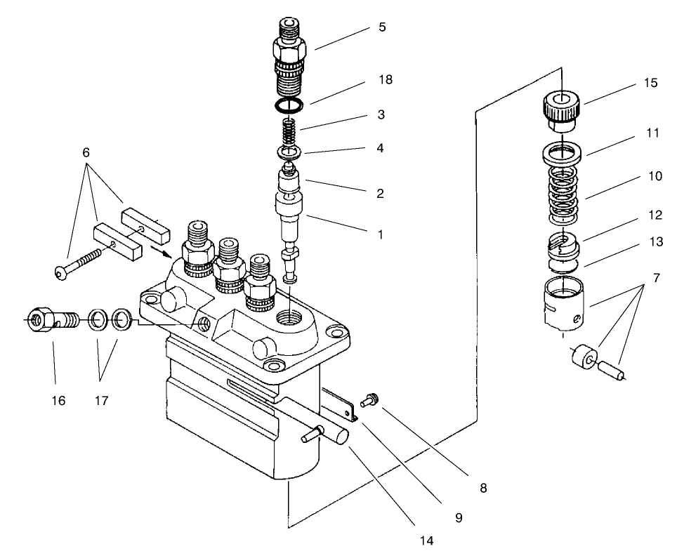 Injection Pump Assembly No. 98-7606