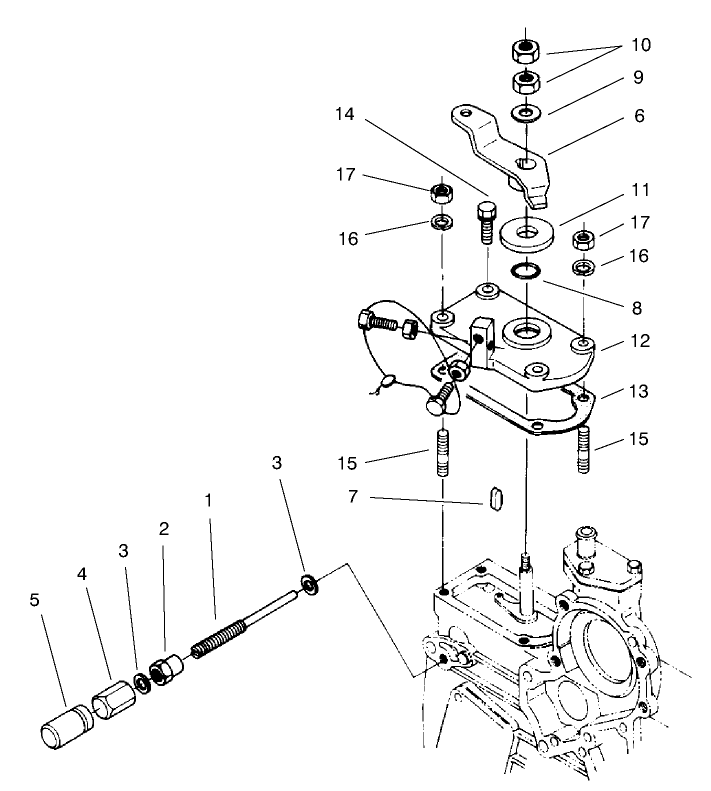 Speed Control Plate Assembly