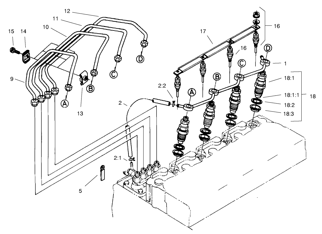 Nozzle Holder and Glow Plug Assembly