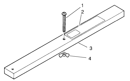 SPECIAL TOOLS GAUGE BAR ASSEMBLY NO. 59-7900